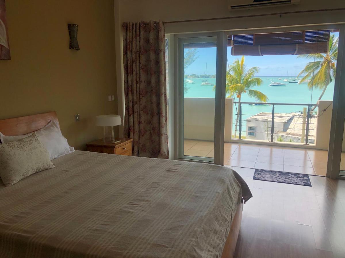 Apartamento Ocean-View Penthouse With Roof Terrace, Grand Baie, Waterside Complex The Vale Exterior foto